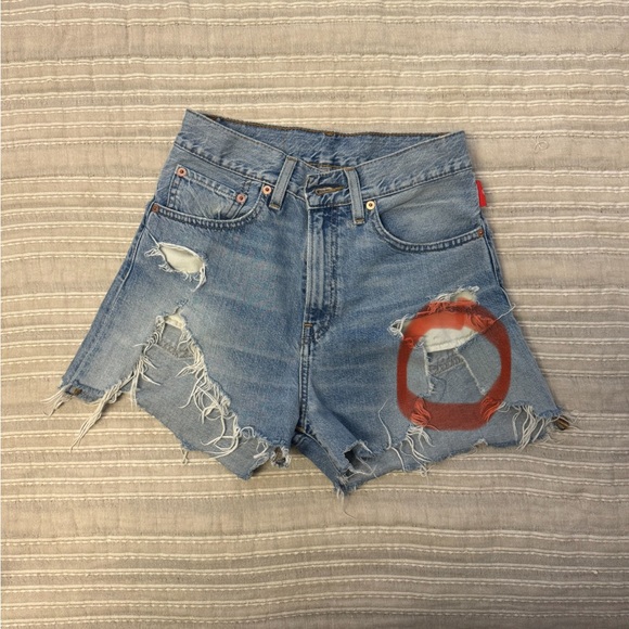 Denimist x Free People NIC Mid Rise Cutoff Shorts - Picture 8 of 8